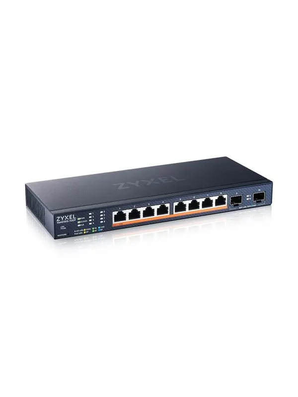 ZyXEL XMG1915-10EP 8-Port 2.5GbE Smart Managed PoE Switch with 2 SFP+ 10G Uplink