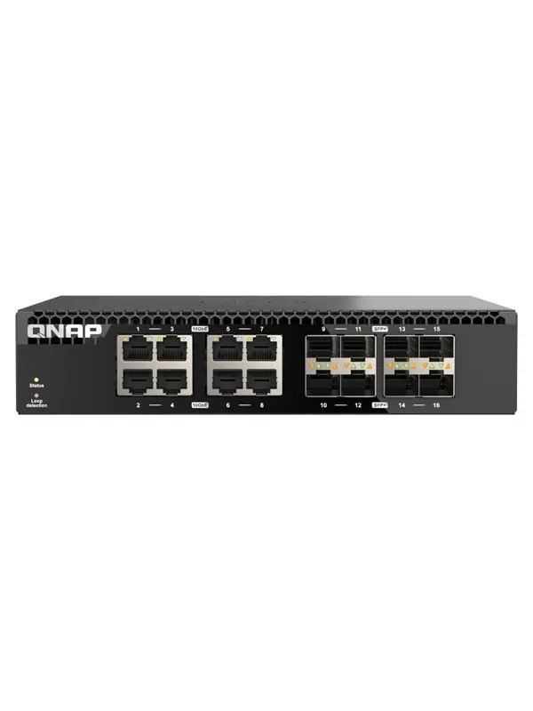 QNAP QSW-3216R-8S8T - switch - 16 ports - rack-mountable