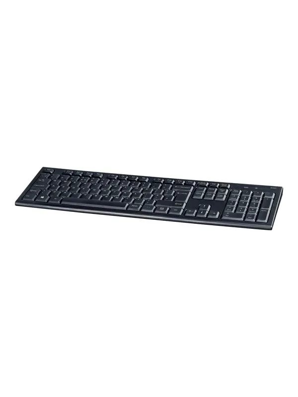 Deltaco wireless keyboard.105 keys USB receiver - Tangentbord - Engelska (UK) - Svart
