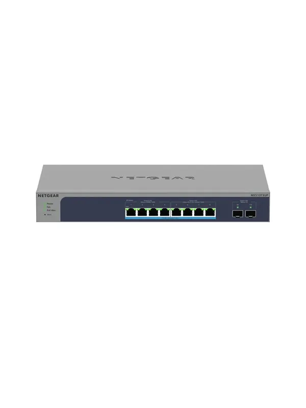 Netgear MS510TXUP 8-Port Multi-Gigabit/10G Ethernet Ultra60 PoE++ Smart Switch with 2 SFP+ Ports