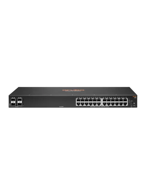 Hewlett Packard Enterprise Aruba CX 6100 Switch 24G 4SFP+