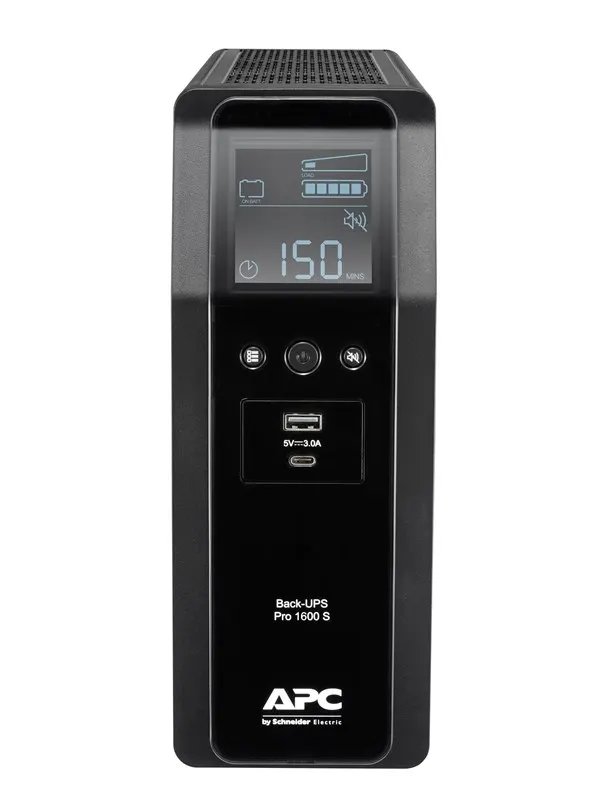 APC BR1600SI - Back-UPS Pro - 1600VA/960W - Line Interactive UPS