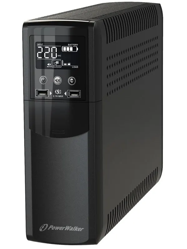 BlueWalker 10121112 - PowerWalker VI CSW - 1000VA/600W - Line Interactive UPS