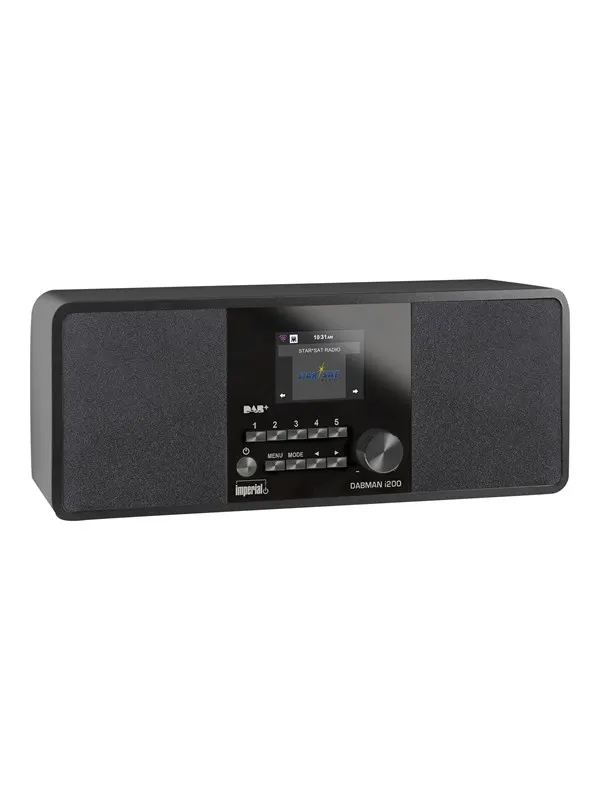 Imperial TELESTAR DABMAN i200 - nätverksljudspela - Stereo - Svart