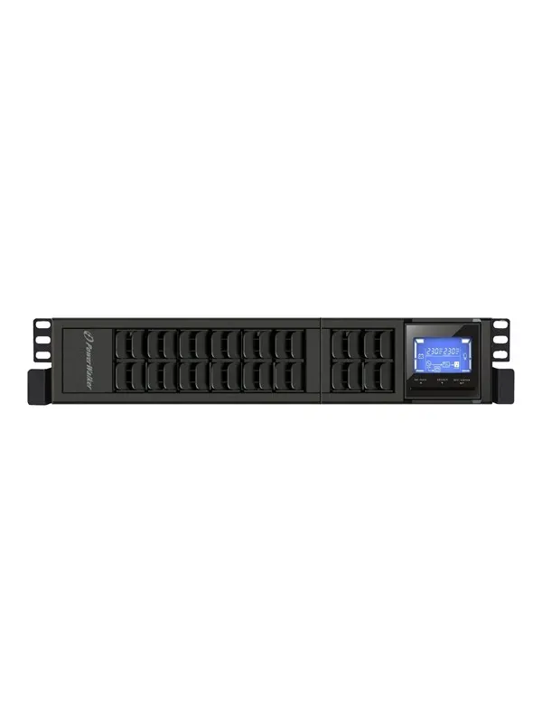 BlueWalker 10122000 - PowerWalker VFI CRM LCD - 1000VA/800W - Double Conversion Online UPS