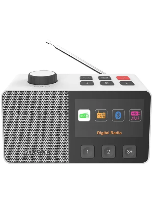 Kenwood CR-M70DAB-W - White - DAB+/FM - Mono - Vit