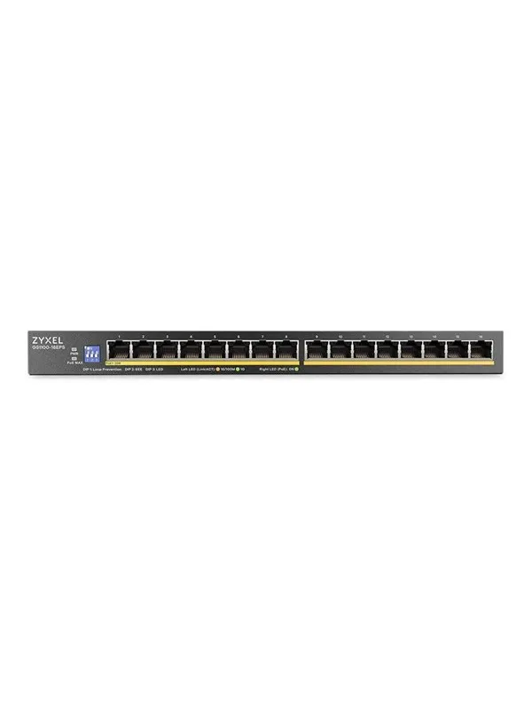 ZyXEL GS1100-16EPS - switch - 16 ports