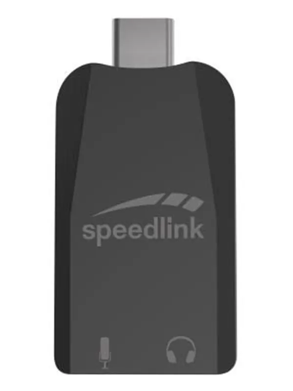 Speed-Link Speedlink VIGO USB-C Sound Card black