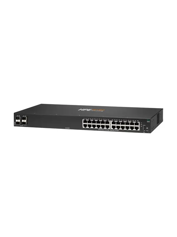 Hewlett Packard Enterprise HPE Aruba Networking CX 6000 24p 10M/100M/1G 4p SFP 1G Switch