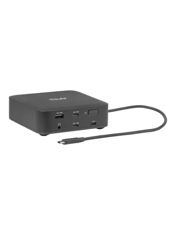 Club 3D CSV-2542 - docking station - USB - 2 x HDMI 2 x DP - 1GbE 2.5GbE