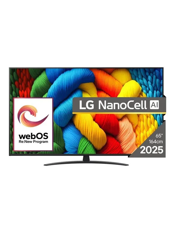 LG 65" TV LED 4K 65NANO81A3A