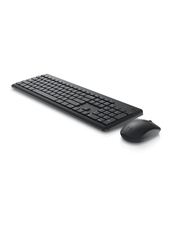 Dell Wireless Keyboard and Mouse KM3322W - Tastatur &amp; Mus set - Nordisk - Svart