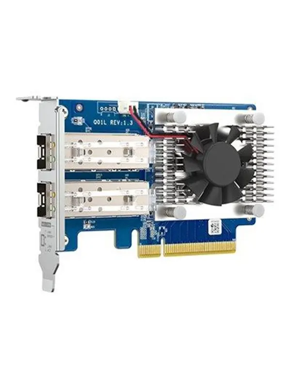 QNAP QXG-10G2SF-NXE - expansion module - PCIe 3.0 x8 - Gigabit Ethernet / 10 Gigabit SFP+ x 2