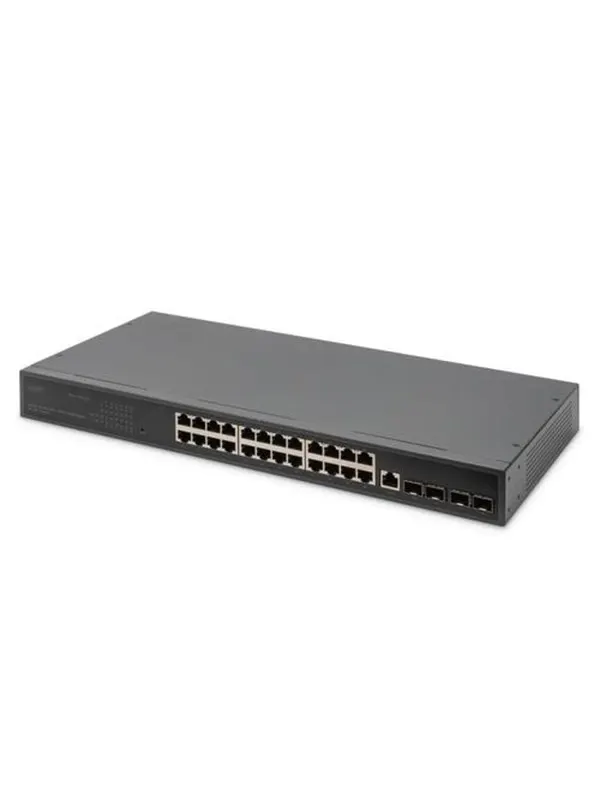 DIGITUS DN-80223 - switch - 24 ports - Managed - rack-mountable