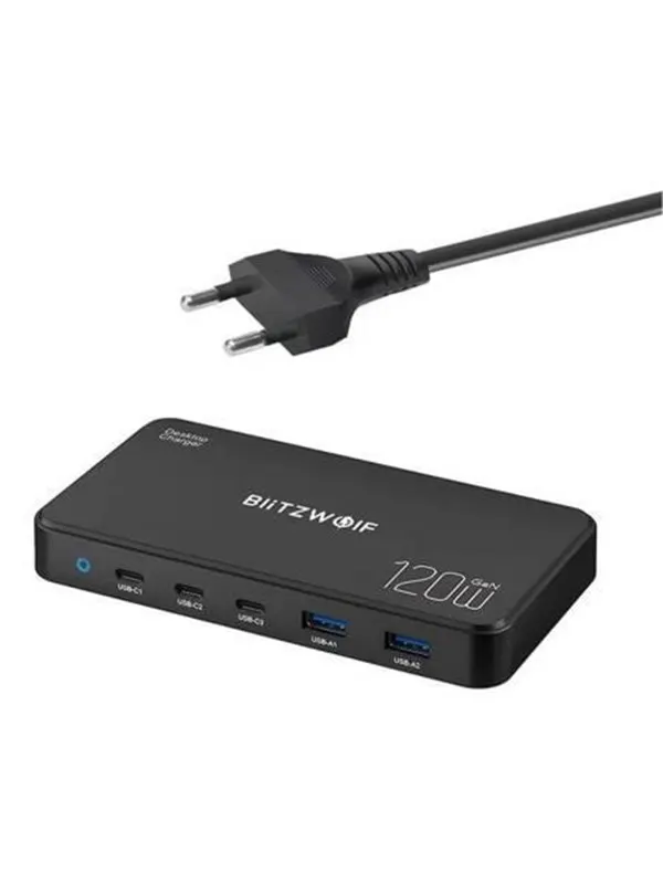 BlitzWolf Charging Station Blitzwolf BW-i100 5in1 120W