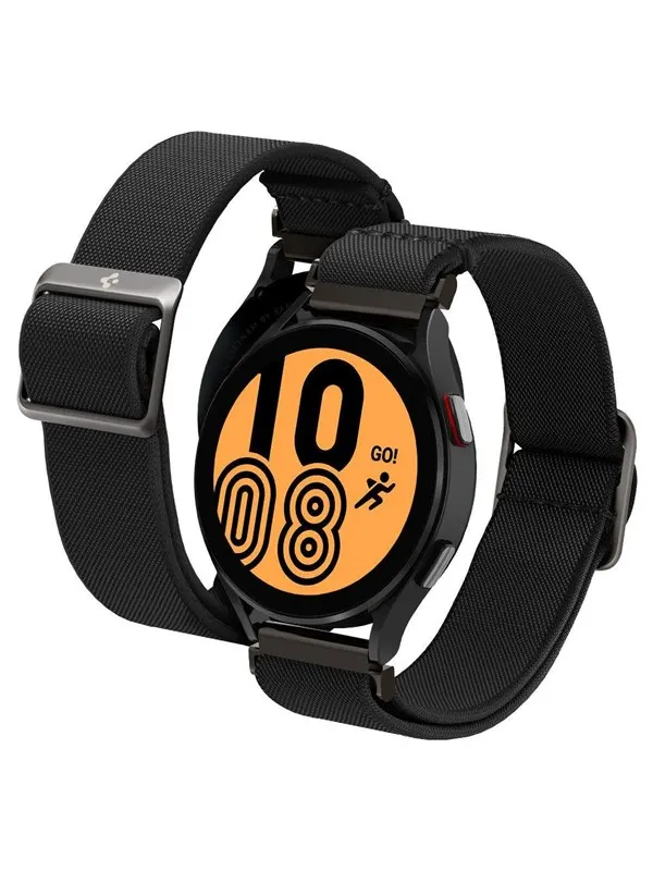 Spigen Lite Fit Watch Band - black - Galaxy Watch 20mm (Galaxy Watch 5/5 Pro/4/4 Classic/3(41mm)/Act2