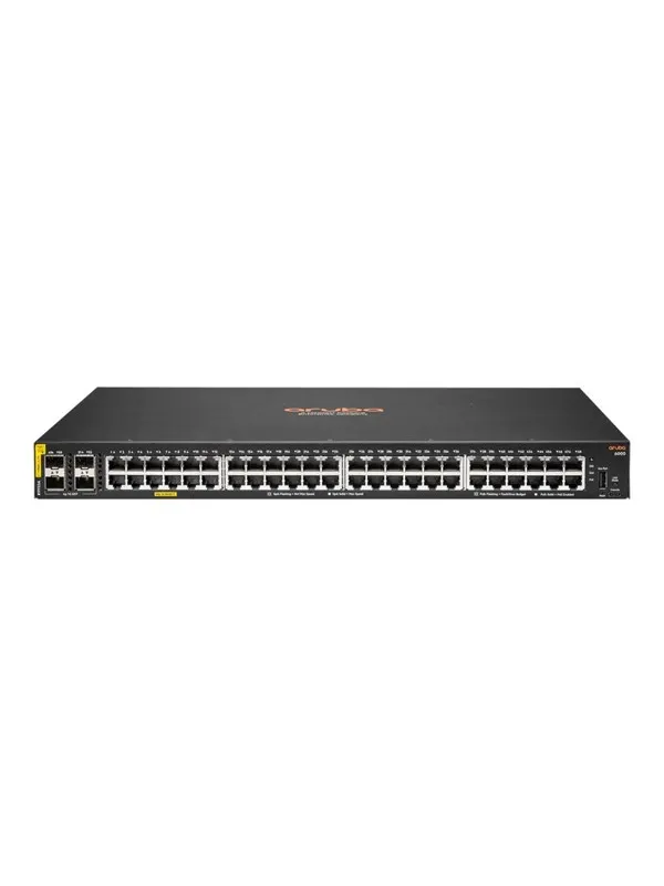 Hewlett Packard Enterprise HPE Aruba Networking CX 6000 48G Class4 PoE 4SFP 740W Switch