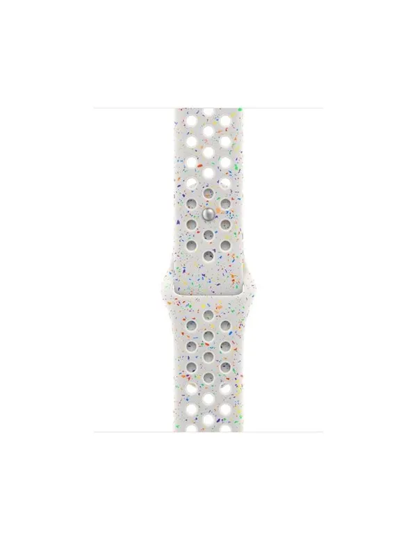 Apple 45mm Pure Platinum Nike Sport Band - S/M
