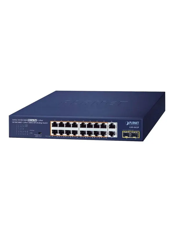 PLANET GSD-2022P - switch - 20 ports - unmanaged