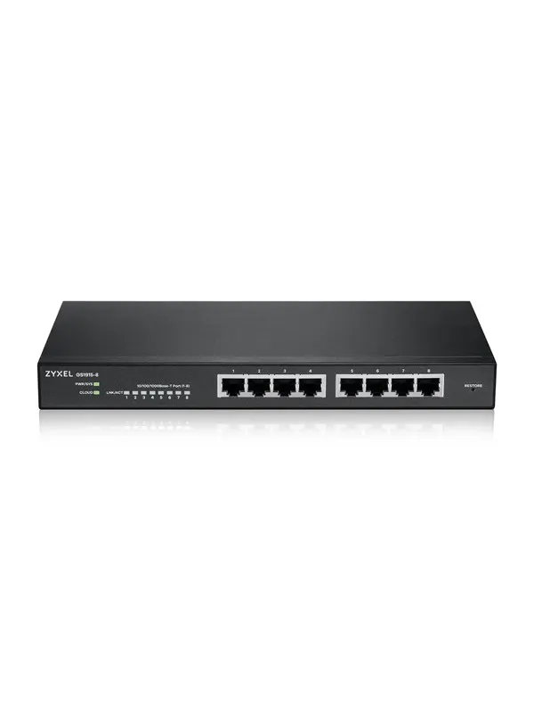 ZyXEL GS1915-8 8-Port GbE Smart Managed Switch