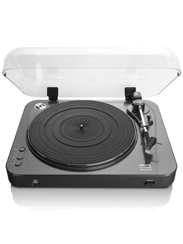 Lenco LBT-120BK - Record Player with direct encoding and Bluetooth® - Skivspelare Black