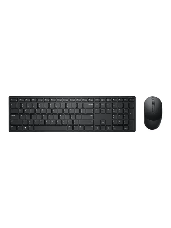 Dell Pro Wireless Keyboard and Mouse / 580-AJRC (US International) - Tastatur & Mus set - Universal - Svart