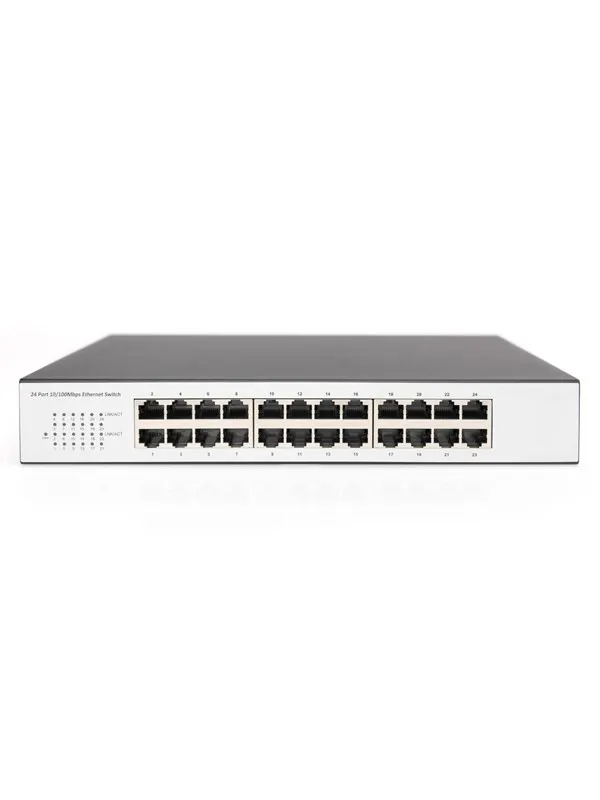 DIGITUS 24-Port Fast Ethernet Switch Unmanaged