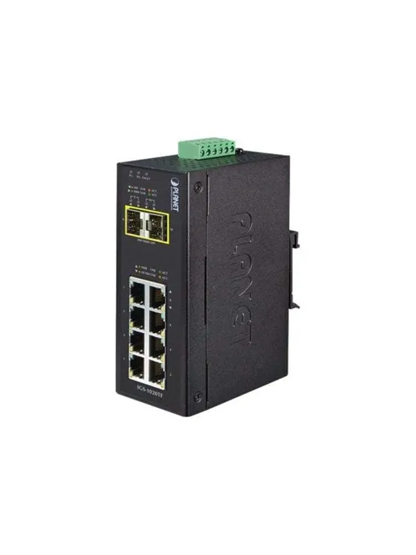 PLANET SWITCH IGS-1020TF (8-PORT 1000BASE-T + 2-PO