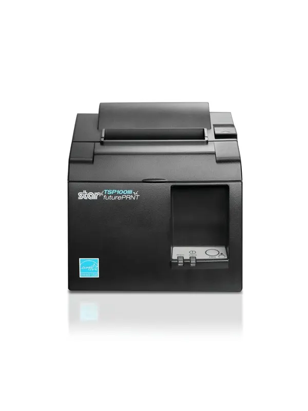 Star TSP143IIIU GRY E+U Thermal Receipt Printer (Grey EU) 80mm USB - Monochrome - Direkt termiska