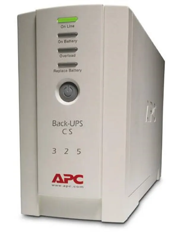 APC BK325I - Back-UPS CS - 325VA/195W - Standby UPS
