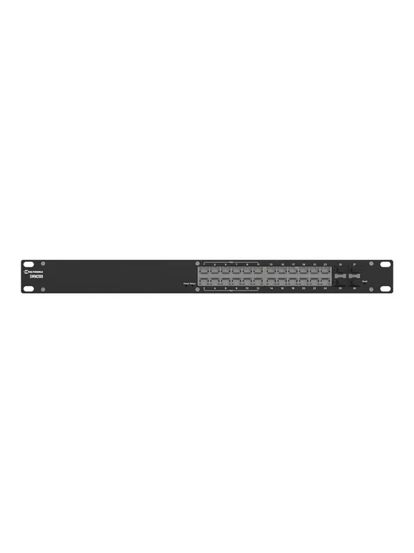 Teltonika SWM280 - switch - 24 ports - Managed - rack-mountable - with 2 years of RMS Management