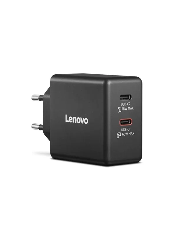 Lenovo Dual USB-C 65W GaN Charger