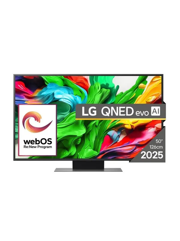 LG 50" TV LED 4K 50" QNED evo AI QNED86 4K Smart TV 2025