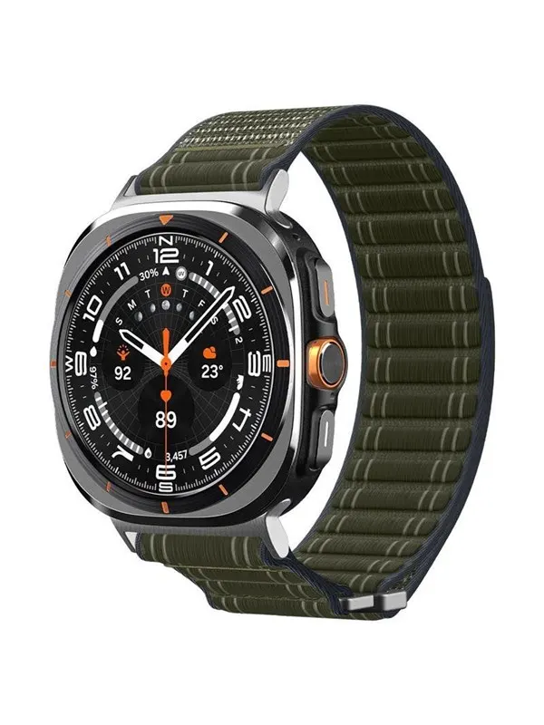 Spigen Fabric Band (hook-and-loop) - green - Samsung Galaxy Watch Ultra 47mm