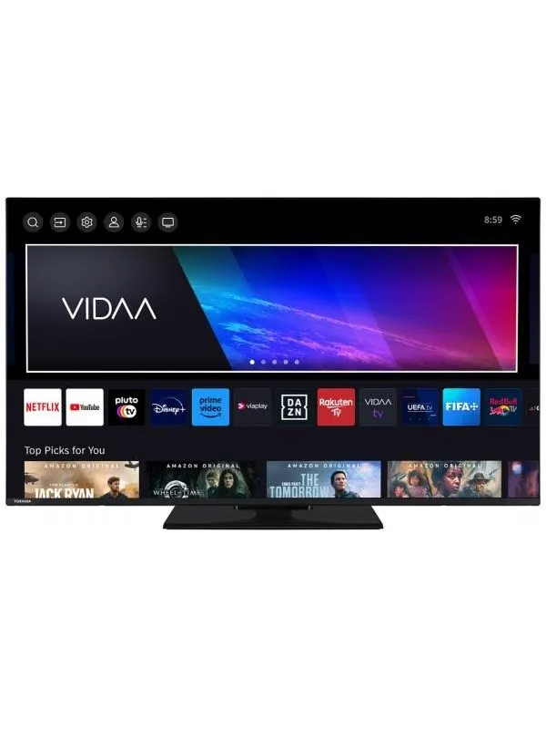 Toshiba 43" TV LED 4K 43QV3463DG QV34 Series - 43" LED-backlit LCD TV - QLED - 4K