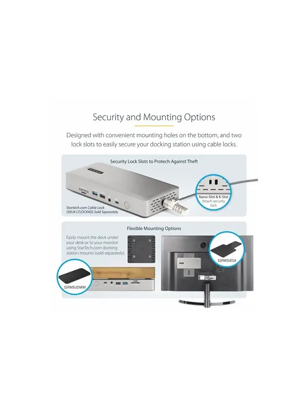 StarTech.com 132UE-TB4USB4DOCK