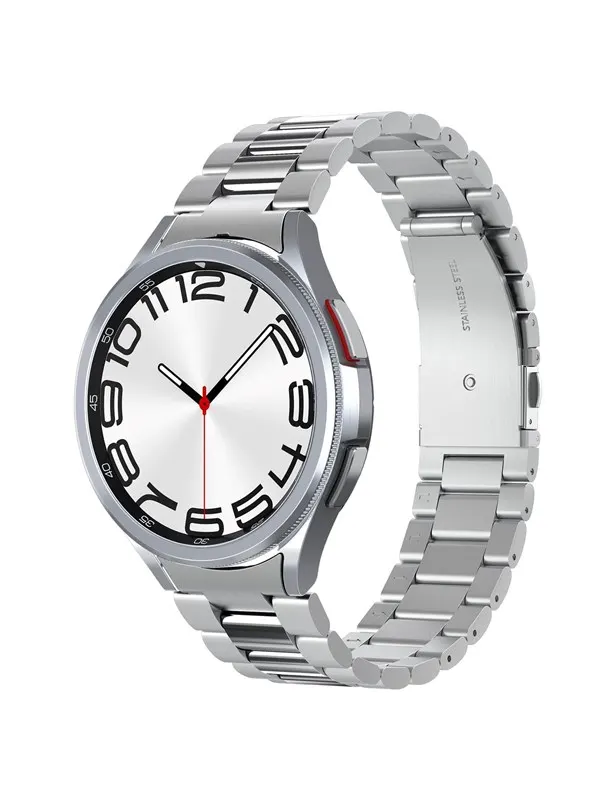 Spigen Modern Fit 316L Band - silver - Samsung Galaxy Watch6 Classic 47mm