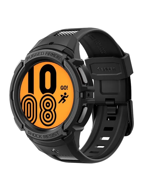 Spigen Rugged Armor Pro - black - Samsung Galaxy Watch5 Pro 45mm