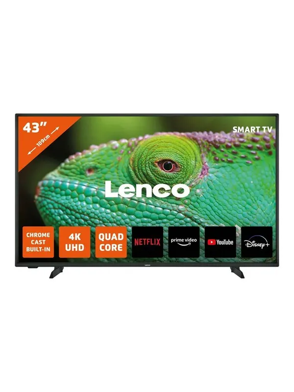 Lenco 43" TV LED 4K LED-4353BK