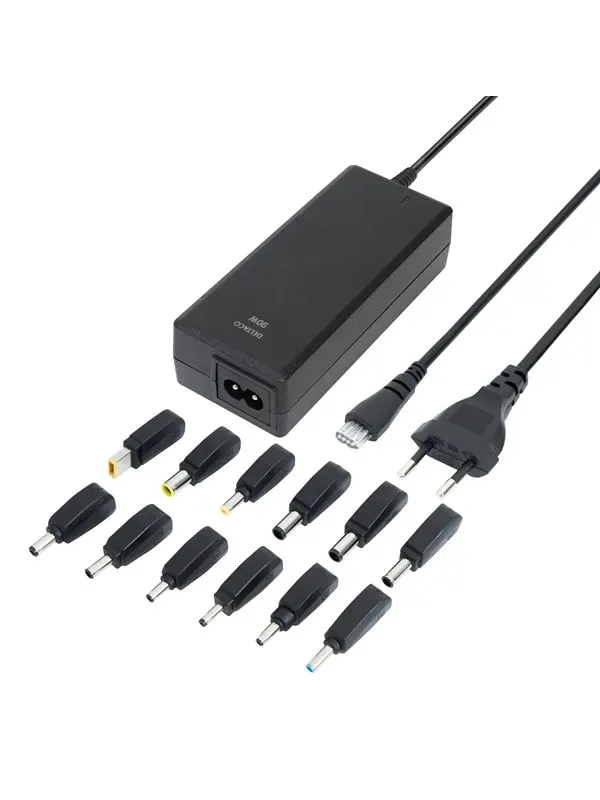 Deltaco SMP-90W12 Notebook charger 15-20 V 6 A 90 W 12 tips black