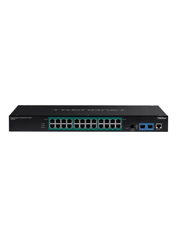 TRENDnet TI-RP262I - Industrial - switch - 26 ports - Managed - rack-mountable