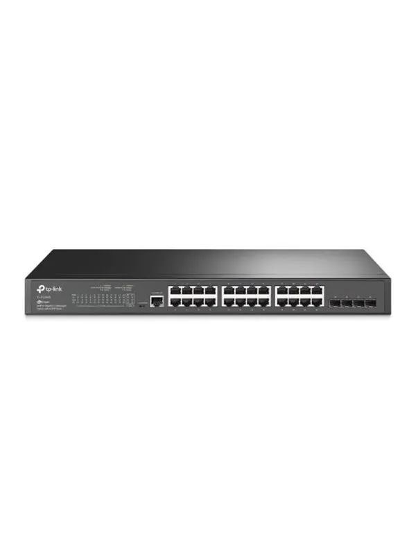 TP-Link TL-SG3428 JetStream 24-Port Gigabit L2+ Managed Switch with 4 SFP Slots