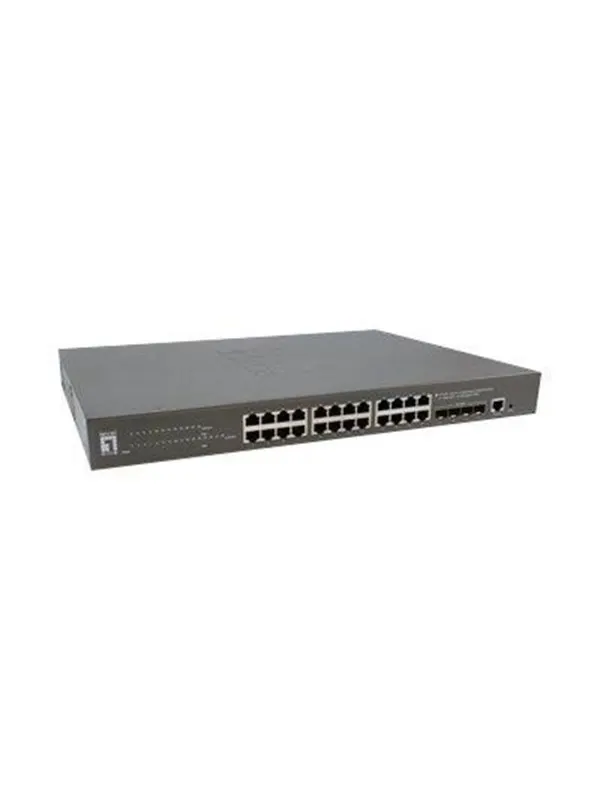 LevelOne GTP-2871 - switch - 28 ports - Managed - rack-mountable