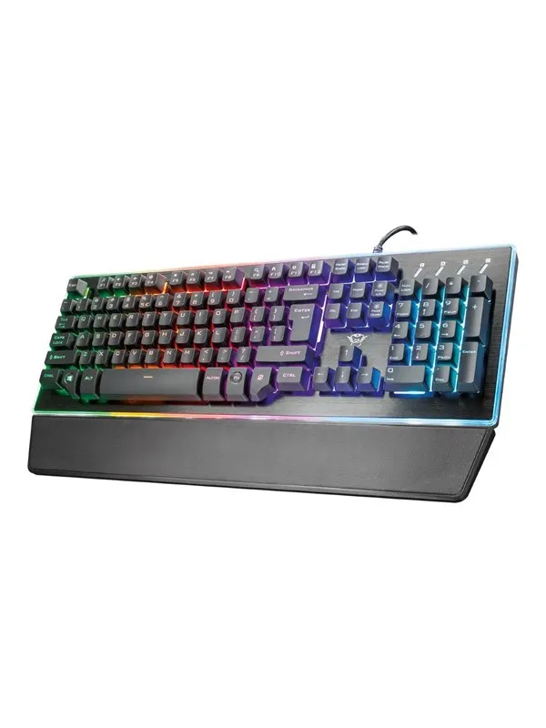 Trust Gaming GXT 860 Thura Semi-mechanical Keyboard - Tangentbord - Nordisk - Svart