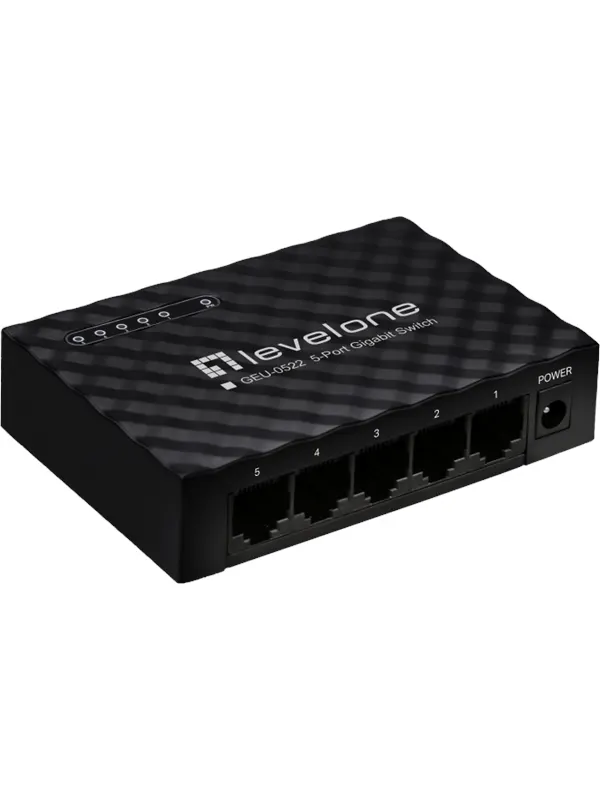 LevelOne GEU-0522 5-Port Gigabit Switch