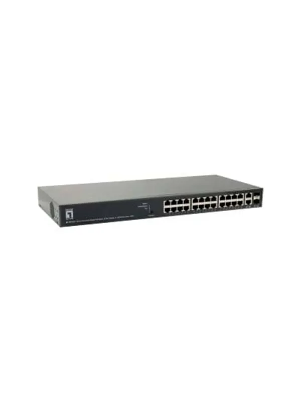 LevelOne GEP-2651 - switch - 26 ports - smart - rack-mountable