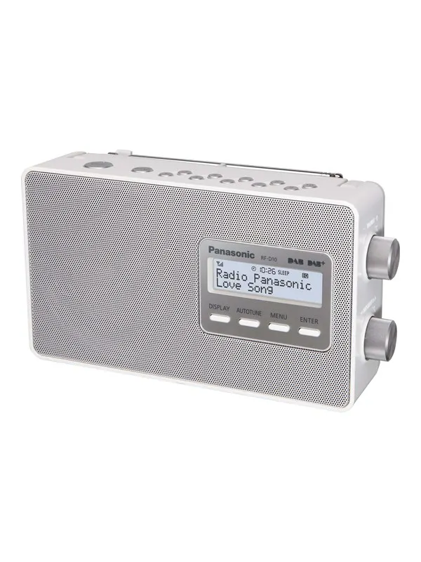 Panasonic -RF-D10EG - DAB/DAB+/FM - Mono - Vit