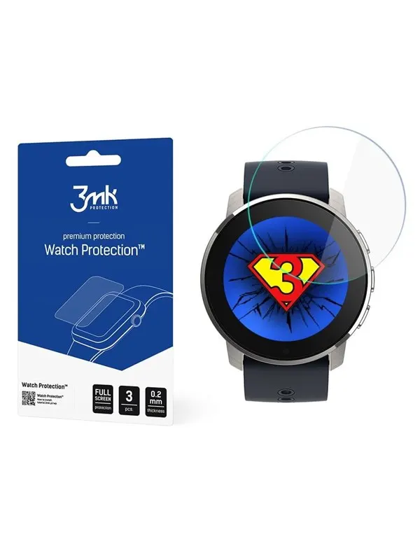 3mk Watch Protection™ v. FlexibleGlass Hybrid Glass - Suunto 9 Peak