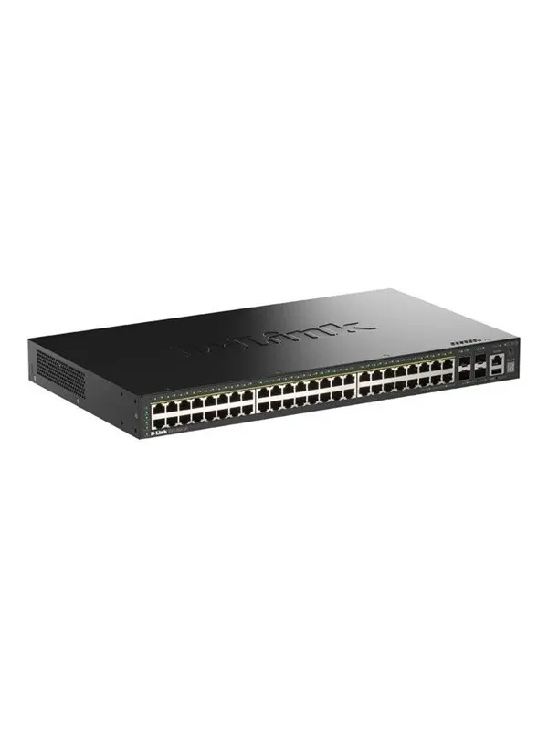 D-Link SmartPro DGS-1530-52P - switch - 52 ports - smart - rack-mountable