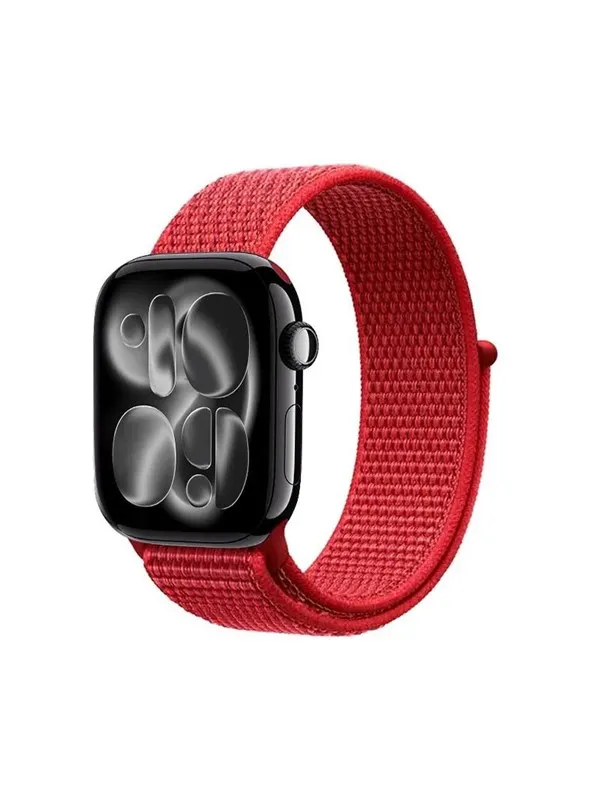 CRONG Nylon - Sport Band for Apple Watch 38/40/41/42 mm - Red Fusion